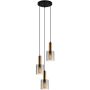 Italux SARDO RAIN PND-5581-3A-BRO+RNSG Visilica 3x40W/E27 IP20