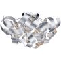 Dar Lighting RAWLEY RAW0450 Stropna svjetiljka 4x25W/G9 IP20