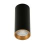 Italux MOLDES SLC7392/12W 3000K BL+GO Natkriveno downlight svjetlo 1x12W/LED 820LM IP20