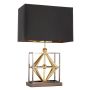 Cosmolight QUITO T01939BK AU Stolna svjetiljka 1x40W/E27