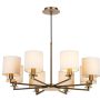 Dar Lighting TYLER TYL0863 Luster 8x40W/E14