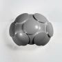 Italux SANTINA GREY W0317-01S-U1GM Zidna svjetiljka 1x42W/G9