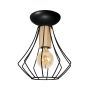 Milagro WILL BLACK MLP4189 Plafonjera 1x60W/E27
