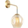 Italux BORGO WL-30843-1 GD+AMB Zidna svjetiljka 1x40W/E27 IP20