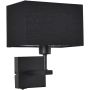 Italux NORTE WL-1122-1-A-BM-RC-BL Zidna svjetiljka 1x60W/E27 IP20