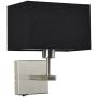 Italux NORTE WL-1122-1-A-SN-RC-BL Zidna svjetiljka 1x60W/E27 IP20