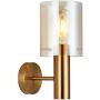Italux SARDO WL-5581-1A-BR+AM Zidna svjetiljka 1x40W/E27 IP20