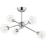 Dar Lighting ZEKE ZEK0650 Stropna svjetiljka 6x25W/G9