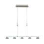 Italux STEVEN ZWD-0001-05 CH Visilica 5x5W/LED