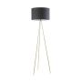 Zuma Line CARA A4001-BK Podna svjetiljka 1x40W/E27 IP20