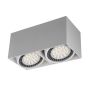 Zuma Line BOX ACGU10-116-N Natkriveno downlight svjetlo 2x15W/GU10 IP20