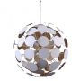 Italux MAILONE AD20180/6B WH+GD Visilica 6x40W/E14