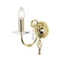 Elstead Lighting AEGEAN AG1-POL-BRASS Zidna svjetiljka 1x60W/E14