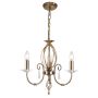 Elstead Lighting AEGEAN AG3-AGED-BRASS Luster 3x60W/E14