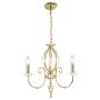 Elstead Lighting AEGEAN AG3-POL-BRASS Luster 3x60W/E14