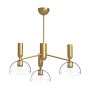 Alora Mood Jude ALM-JUDE3-GD-CL żyrandol 3x60W/E27 IP20