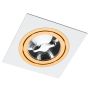 Lumifall ALCAZAR LMF.AZ141WG Ugradbeno downlight svjetlo 1x50W/G53/AR111 IP20