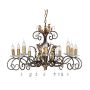 Elstead Lighting AMARILLI AML10-BRONZE Luster 10x60W/E14