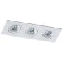 AZzardo CARO AZ2439 Ugradbeno downlight svjetlo 3x50W/GU10 IP20
