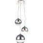 AZzardo SILVER BALL AZ4750 Visilica 3x40W/E27