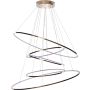 AZzardo WHEEL XXL AZ3138 Visilica 5x190W/LED 3000K 11400LM IP20