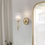 Elstead Lighting CARROLL BATH-CARROLL1-PB Zidna svjetiljka 1x40W/G9 IP44