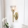 Elstead Lighting DRYDEN BATH-DRYDEN1-PB Zidna svjetiljka 1x40W/G9 IP44