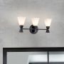 Elstead Lighting Bowtie BOWTIE-3-MB Zidna svjetiljka 3x3 W/G9 3000 K 900 lm ip44