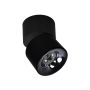 Light Prestige Brema LP-2626/1RM BK movable Natkriveno downlight svjetlo 1x10W/LED 3000K|4000K|6000K 873lm IP20