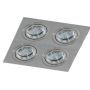 AZzardo CARO AZ2444 Ugradbeno downlight svjetlo 4x50W/GU10 IP20