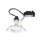 Nordlux CANIS 49760101 Ugradbeno downlight svjetlo 1x50W/GU10 6500K 345LM IP20