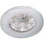 Polux EGYPT 341297 Ventilator 3000K-4000K-6500K 5300lm ip20