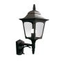 Elstead Lighting CHAPEL CP1-BLACK Zidna svjetiljka 1x60W/E27 IP44