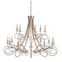 Elstead Lighting CHRISTINA CRT18-SIL-GOLD Luster 18x60W/E14