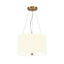 Designer's Lightbox Pearce DL-PEARCE14-3LT-IV-AB lampa wisząca 3x60W/E27  