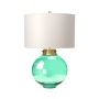 Elstead Lighting KARA DL-KARA-TL-GREEN Stolna svjetiljka 1x60W/E27
