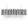 King Home IMPERIAL LONG SILVER DW-D5689S.SILVER Visilica 18x40W/E14 IP20