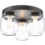 Dar Lighting Edaline EDA5322 Stropna svjetiljka 3x5w/g9 ip44