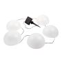 Eko-Light LAMPY SOLARNE EKO0450 Solarna svjetiljka 5x0,1W/LED RGB IP44