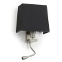 Novolux FIRENZE 507E-Y05X1B-35 Zidna svjetiljka 2x60W, 3W/E27, LED 240LM IP20
