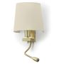 Novolux FIRENZE 507F-Y05X1B-46 Zidna svjetiljka 2x60W, 3W/E27, LED 240LM IP20