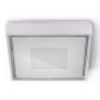 Novolux VIENA SQUARE 569C-L0105B-01 Plafonjera 1x4,3W/LED 400LM IP65