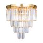 Zuma Line AMEDEO FC17106/4+1-GLD Plafonjera 5x40W/E14