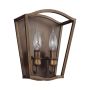 Elstead Lighting YARMOUTH FE-YARMOUTH-2W Zidna svjetiljka 2x60W/E14