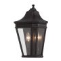 Feiss COTSWOLD LANE FE-COTSLN7-BK Zidna svjetiljka 2x60W/E14 IP44