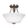 Feiss EVINGTON FE-EVINGTON-SF-SN Stropna svjetiljka 2x60W/E27