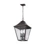 Feiss Galena FE-GALENA8-XL-SBL lampa wisząca 4x40W/E14  IP44