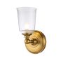 Feiss Hugeunot Lake FE-HUGOLAKE1BATH-BB kinkiet 1x3.5W/G9  IP44