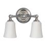 Feiss HUGUENOT LAKE FE-HUGOLAKE2BATH Zidna svjetiljka 2x40W/G9 IP44