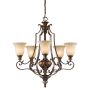 Feiss KELHAM HALL FE-KELHAM-HALL5-UPLT Luster 5x60W/E14
